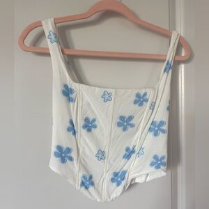 Peppermayo springtime bustier top
